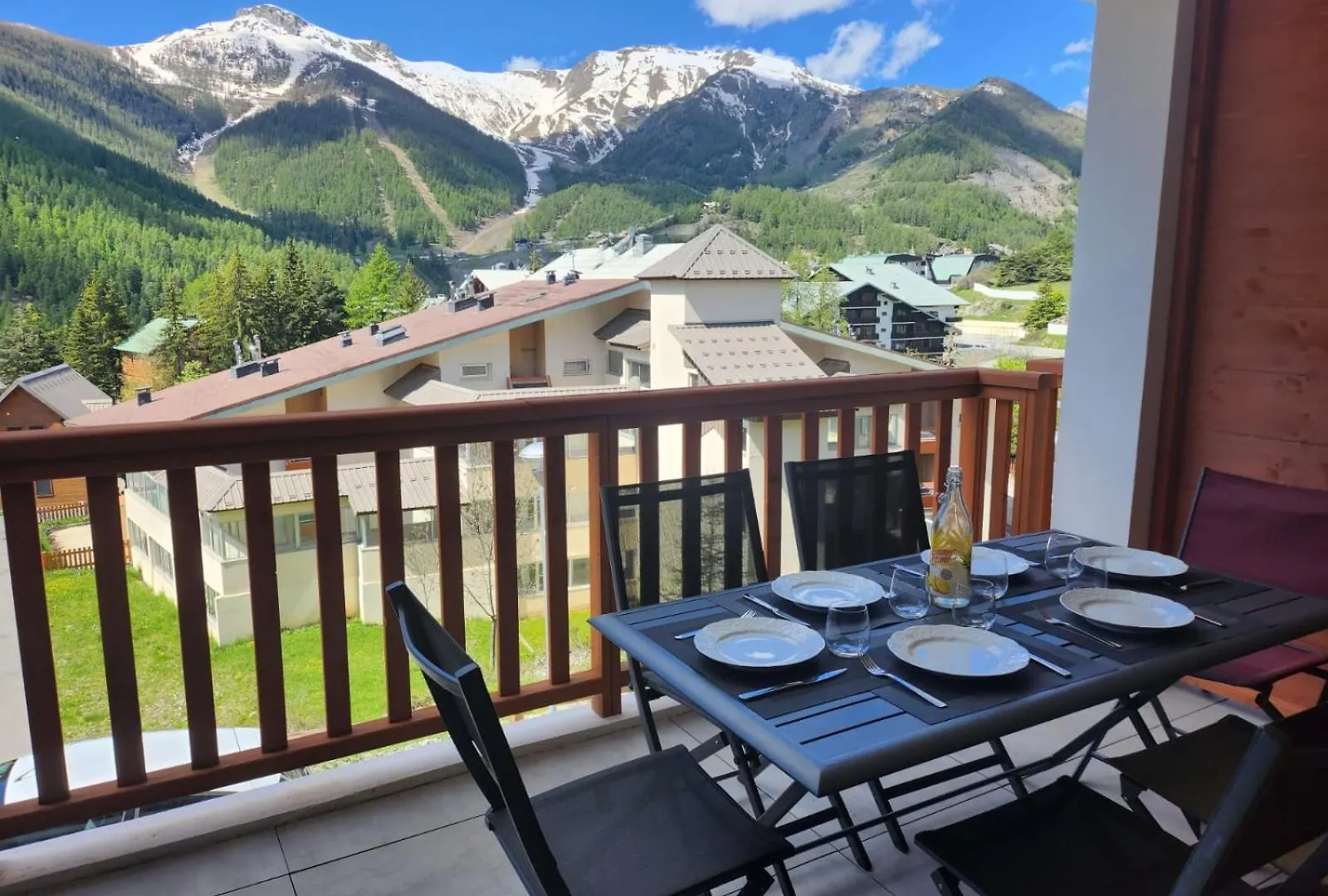 Auron Appartement 2 Pieces Vue Panoramique Saint-Étienne-de-Tinée