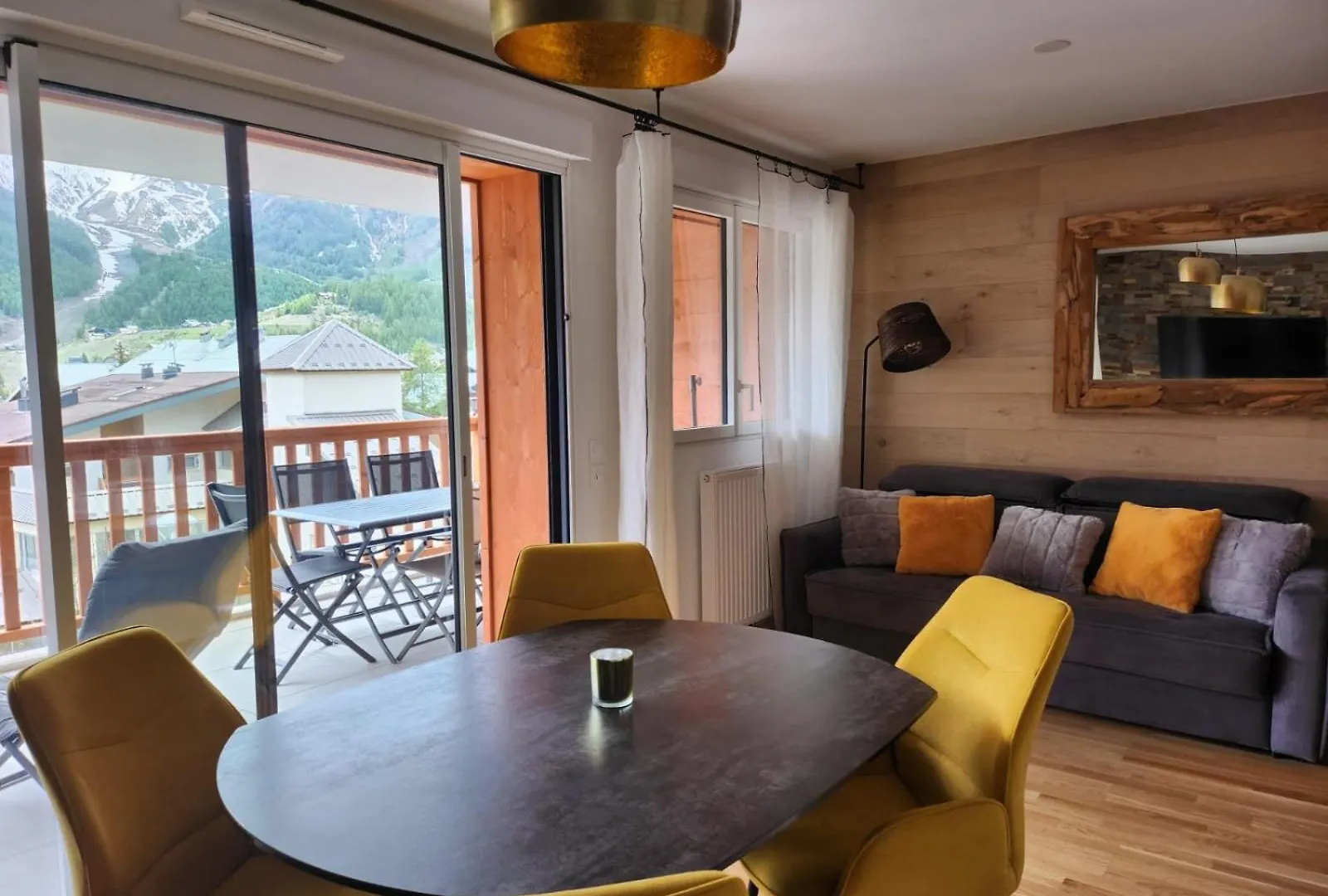 Auron Appartement 2 Pieces Vue Panoramique Saint-Etienne-de-Tinee France